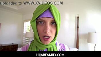 HijabFamily: Donnie Rock Craves Naughty Izzy Lush!