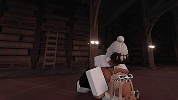 Can you believe this hot blonde is taking that huge cock? It's massive!