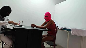 Does the doctor give special attention and sensual massage to his female patient?