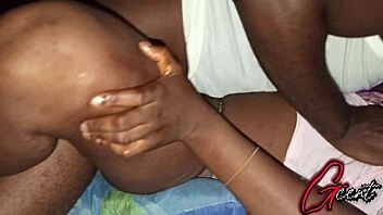 Romantic missionary sex with deep penetration and moaning