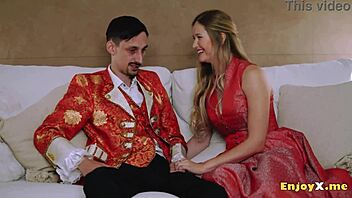 Light-Haired Blonde In Leggings CHERISHES Cock-Sucking Session