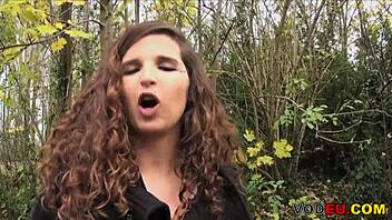 Vodeu - Chubby Lady Gets Picked Up And ASSFUCKED Shaved 3 Some Hairless French Lady Lingerie Blowjob European