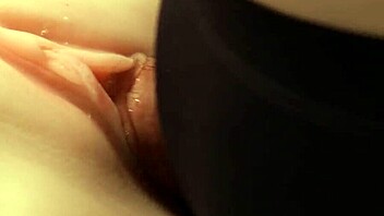 Is that a nice squirt of semen from her big pussy?