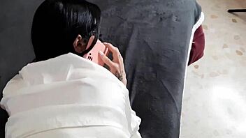 amateur pov with asian brunette milf mommy in doggy and ass cowgirl close up.