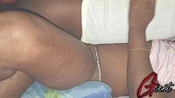 Romantic missionary sex with deep penetration and moaning