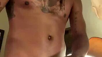 Intense missionary hotel sex with big cock and wet pussy emotions.