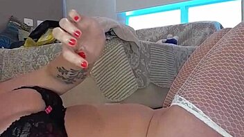 I insert the vibrator in my ass, masturbate together