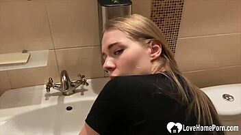 Sex in the public bathroom is a great pleasure