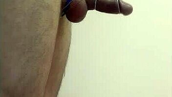 Amazing Orgasm from Young Dancer in Cage.