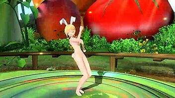Look At Kagamine Rin In Full Nude Mod!