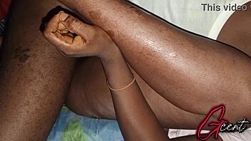 Romantic missionary sex with deep penetration and moaning