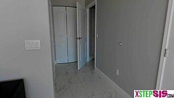 Petite teen 18+ stepsister eva nyx helps her frustrated stepbro with blowjob and sex