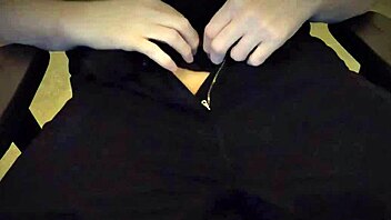 chubbykaot takes a risky break at the office