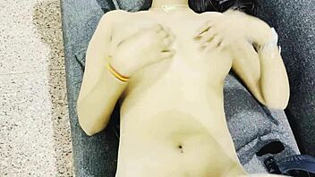 Indian teen model performs solo yoga