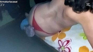 Beautiful Nerd In Lingerie Sucks Big Cock To Cum