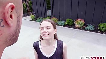 petite sia wood, dreaming of joining the basketball team?