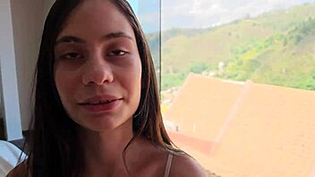 Stunning young prepago gives amazing POV service with riding and doggystyle! 🔥