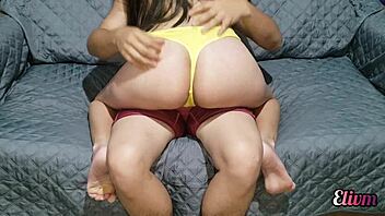 stepson gives milf stepmom a massage and creampies her in reality taboo.