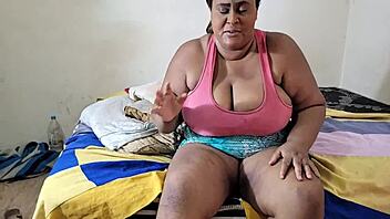 Madrastra Latina Pegada Esquichando e Fodida Forte