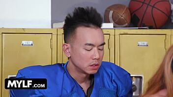 Football Coach Lauren Phillips Rewards Winners With Her Pussy