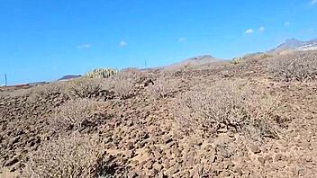 Watch my wife get fucked in the desert with a big cock?