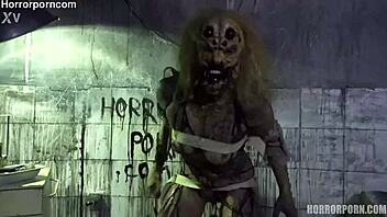 Horrorporn Female Spider in Hardcore Bisexual Anal Action