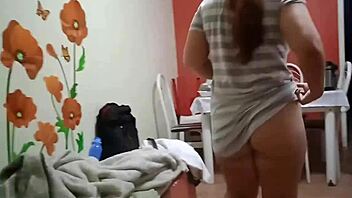 Every video call makes him horny like this