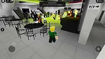 Novinhas Safadas Dan�ando No Sal�o De Festa Do Roblox