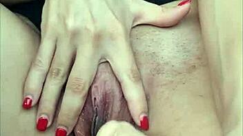 teasing boyfriend with toy in car