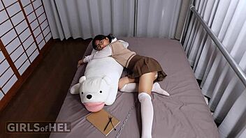 Asian student dreams of being a naughty camgirl