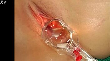 Watch this sexy blonde Euro babe squirt milk in solo action. Her natural tits and lingerie make you wanna join!