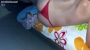 Beautiful Nerd In Lingerie Sucks Big Cock To Cum