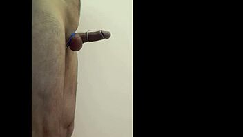 Amazing Orgasm from Young Dancer in Cage.