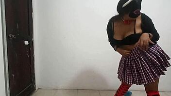 My Friends Wife Dancing In Miniskirt Lingerie