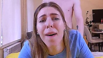 Stepmom cums twice to keep stepson's mouth shut, oops!