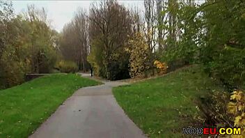 Vodeu - Chubby Lady Gets Picked Up And ASSFUCKED Shaved 3 Some Hairless French Lady Lingerie Blowjob European