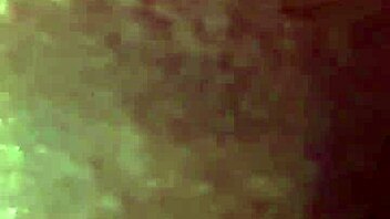 Big Piercing First Cumshot in Solo BDSM!