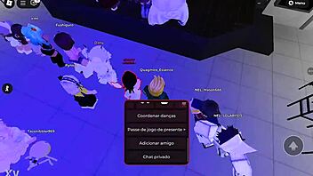 Novinhas Safadas Dan�ando No Sal�o De Festa Do Roblox