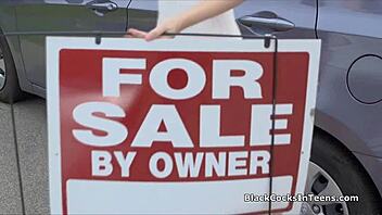 Teen Reality Agent Bends Over For Clients Bbc!