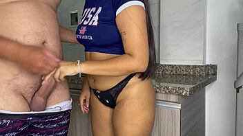 I fuck my stepdaughter at home