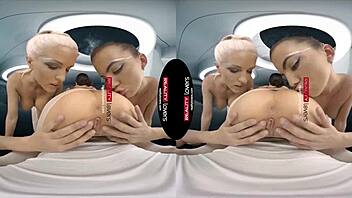 realitylovers crew having a wild foursome in space