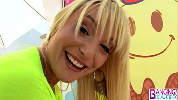 Blonde Tristyn Kennedy Enjoys a Huge Presence in Her Scenes