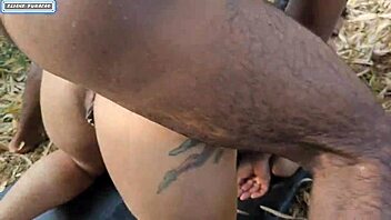 why are these guys fucking that slut in the woods?