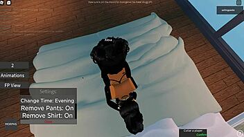 Check out this desirable Indian lesbian with big ass on Roblox.