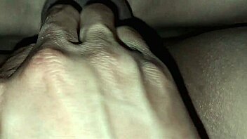 Teasing big pussy with fruit