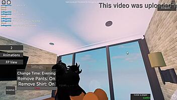 Check out this desirable Indian lesbian with big ass on Roblox.