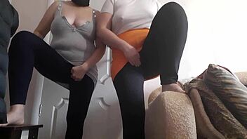 Two Hot Stepsisters Squirm From Orgasms - Girls Fly Orgasm