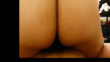 Big Ass Girlfriend Rides Cock in Reverse Cowgirl Position