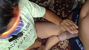 Indian BBW Takes Double Dick In Bath Garden