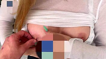 hot stepmother squirts from stepson’s rough fuck and takes cum in mouth